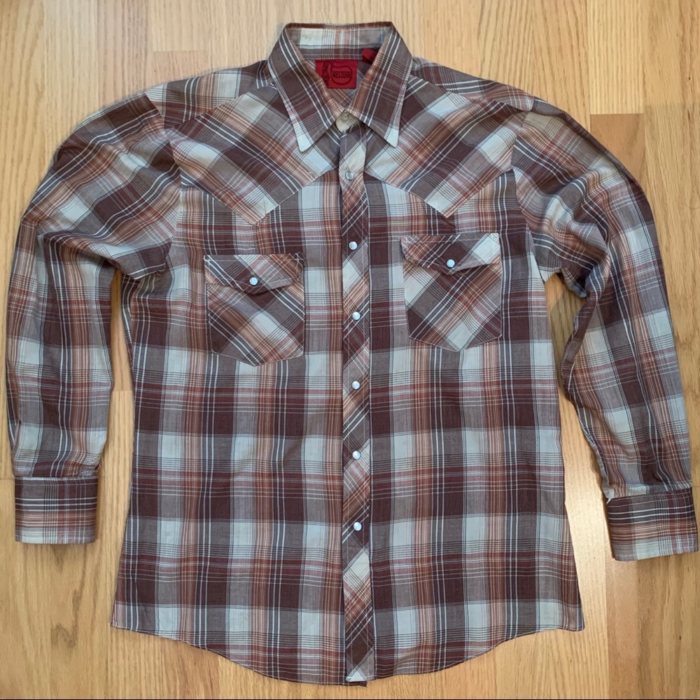 Western Plaid Button Up